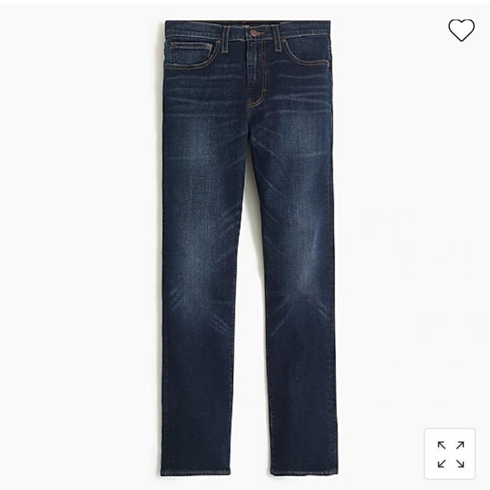 J. Crew Factory Straight-fit jean in signature flex Item AB563*